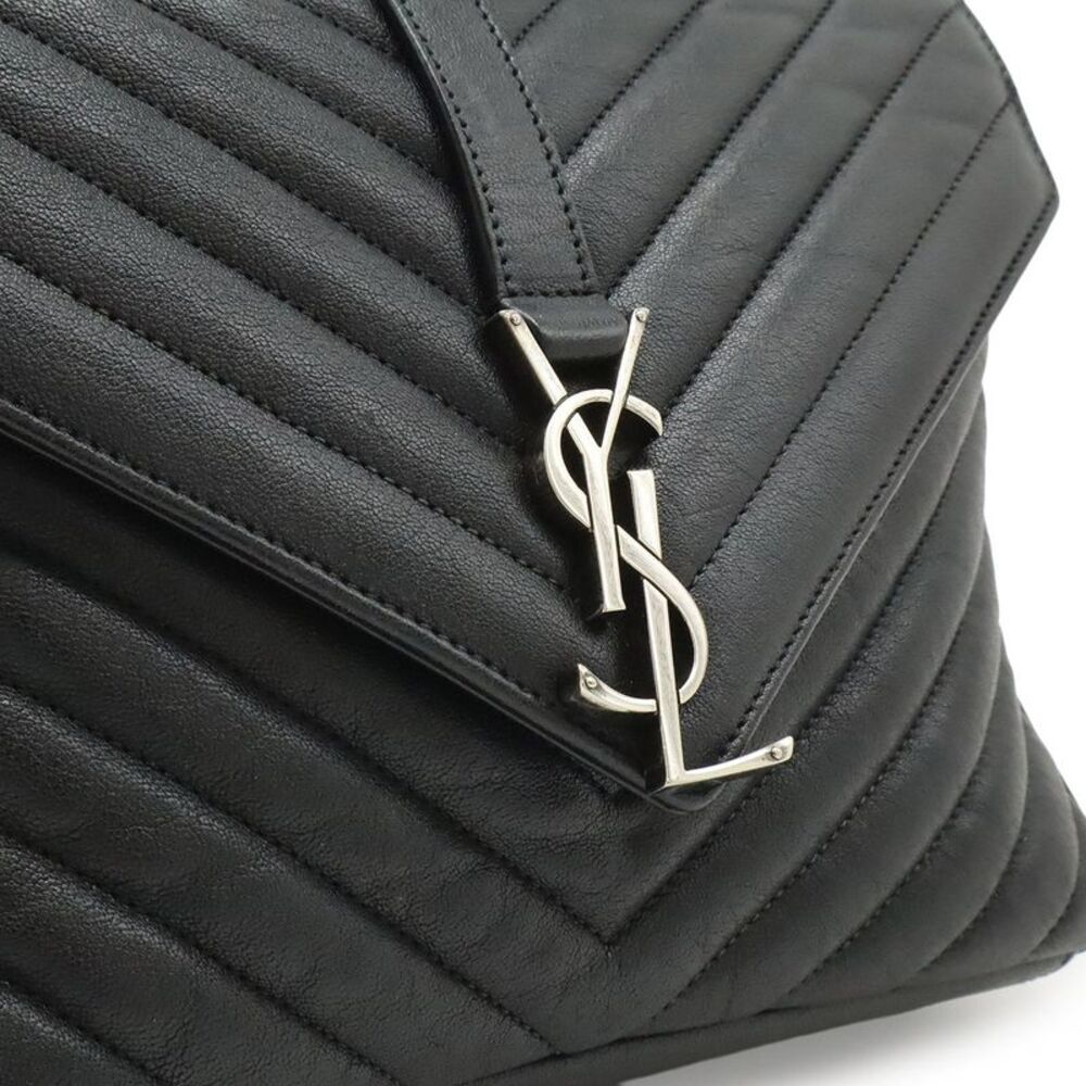 Yves Saint Laurent College Leather 2way Bag - Picture 8 of 9